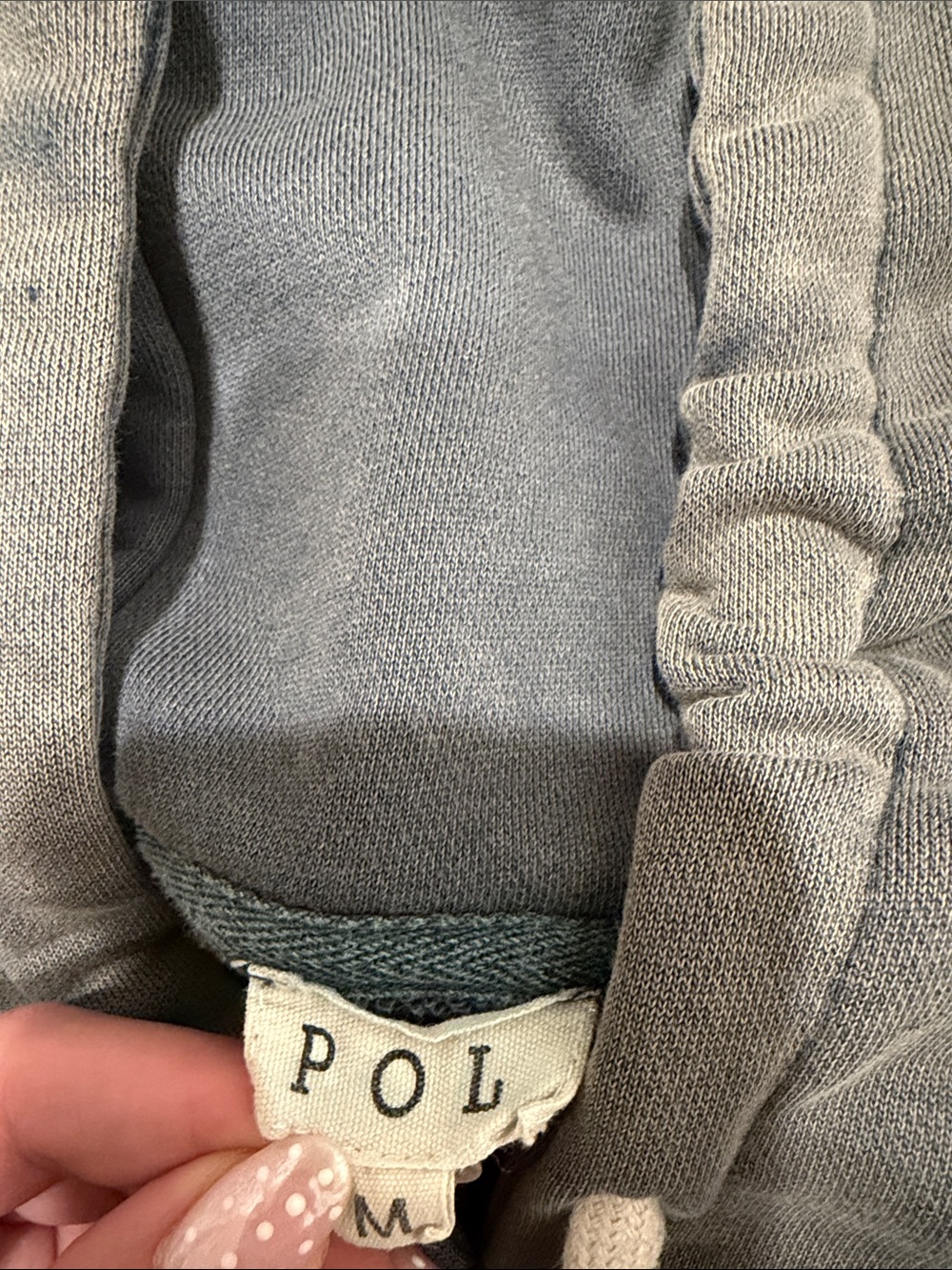 POL Distressed Hoodie And Sweatpants Set - Picture 5 of 8